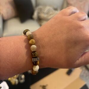💰Beaded bracelet with stones for essential oil